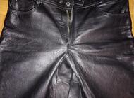 Grajewo ogłoszenia: Sprzedam skórzaną kurtkę męska rozm.Xl i skórzane spodnie 90... - zdjęcie